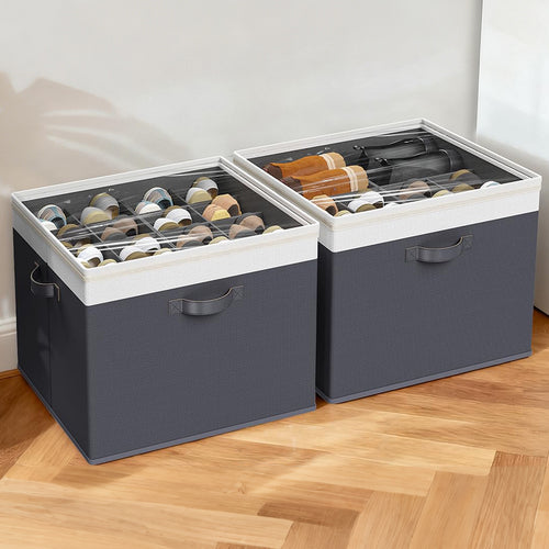 Large Shoe Storage Organizer – 2 Pack