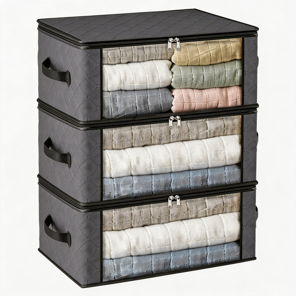35L Foldable Storage Bags – 3 Pack